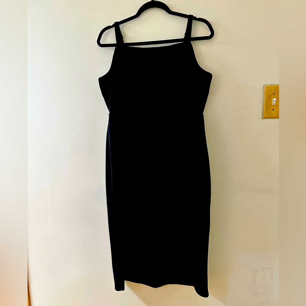 Torrid Classic Black Midi Dress